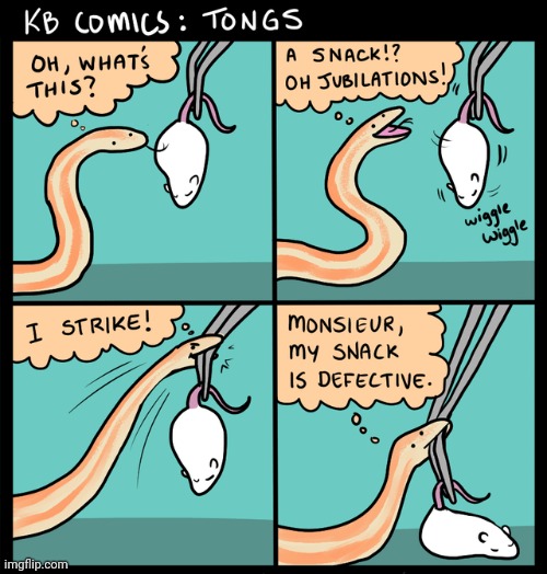The snack | image tagged in snacks,snack,snakes,snake,comics,comics/cartoons | made w/ Imgflip meme maker
