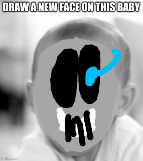 draw a new face | image tagged in draw a new face,sans,undertale | made w/ Imgflip meme maker