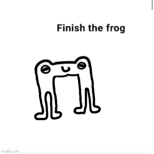 finish the drawing | image tagged in finish the drawing | made w/ Imgflip meme maker