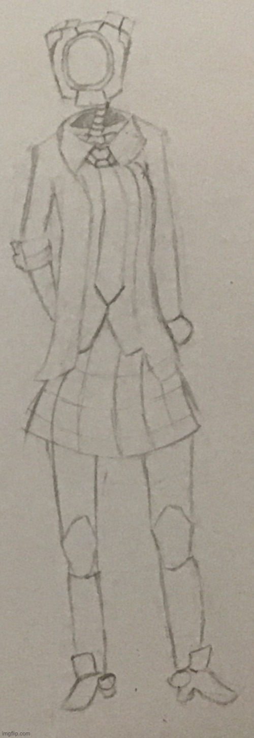 (oh god what have I done) I drew mirage from ultrakill yay | made w/ Imgflip meme maker