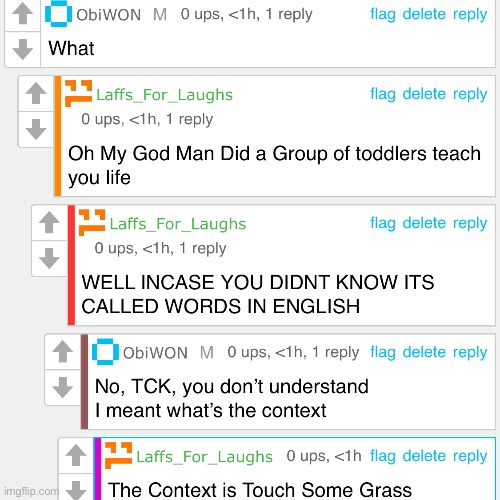 Wow he really got me there didn’t he | made w/ Imgflip meme maker