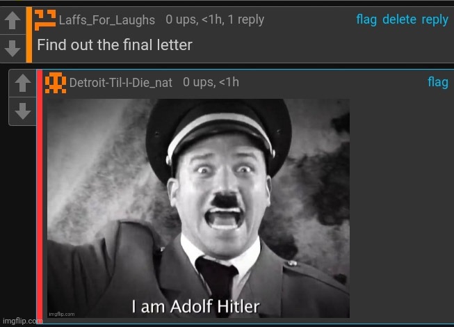 Uh Oh | image tagged in adolf hitler | made w/ Imgflip meme maker