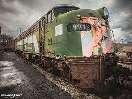 An old monster at rest - Nashville TN : r/trains Blank Meme Template