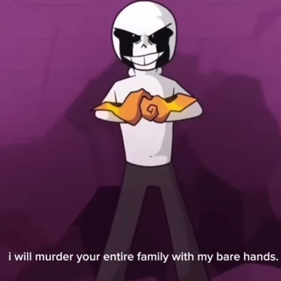 High Quality I Will Murder Your Entire Family With My Bare Hands Blank Meme Template