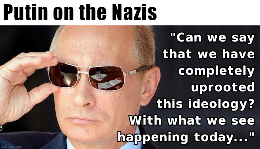 Putin is obviously nuts... What is he trying to say? | made w/ Imgflip meme maker