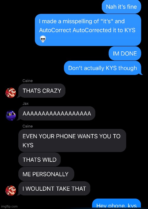 Funni gc messages cuz why not (gm chat!) | made w/ Imgflip meme maker