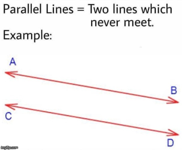 Parallel Lines | image tagged in parallel lines | made w/ Imgflip meme maker