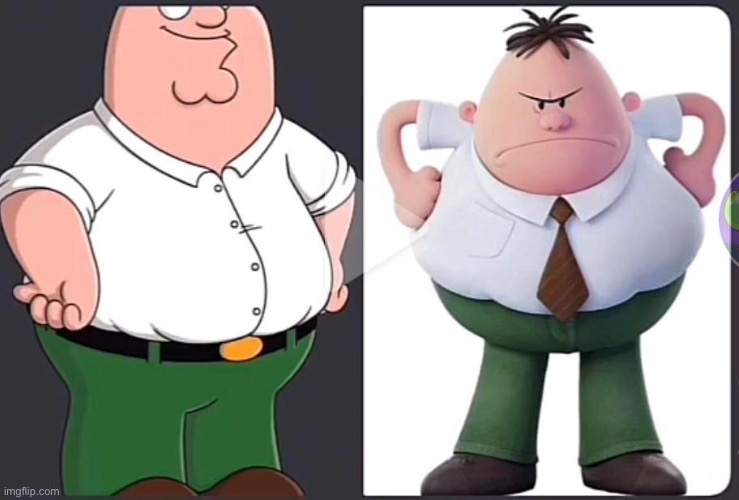 image tagged in same energy,family guy,captain underpants | made w/ Imgflip meme maker