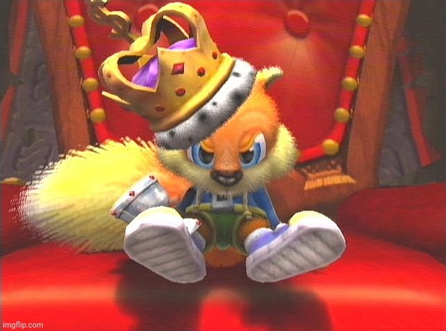 Conker Throne | image tagged in conker throne | made w/ Imgflip meme maker