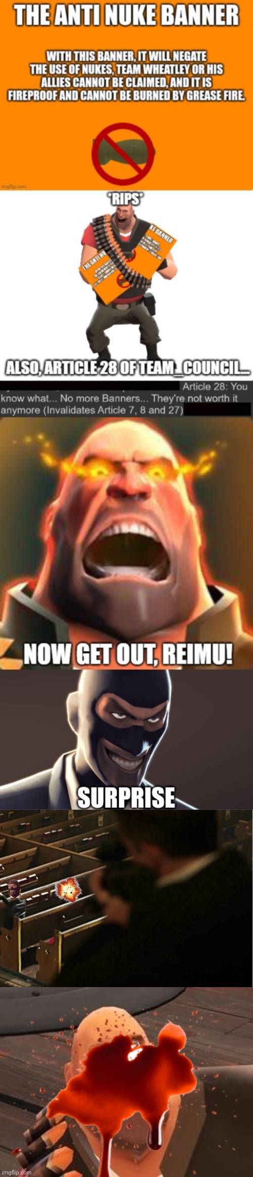 Friendly fire: on | image tagged in tf2 heavy | made w/ Imgflip meme maker