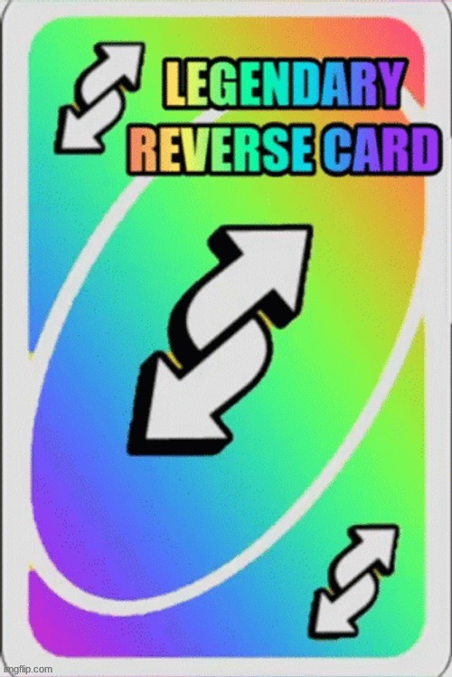 its actually the gay card | image tagged in legendary reverse card | made w/ Imgflip meme maker