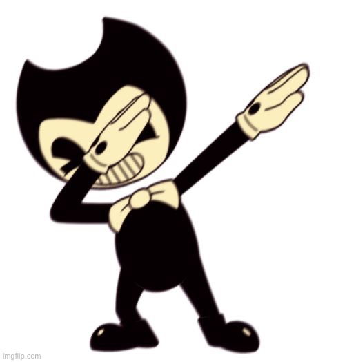 Therealinkdemon Face reveal | image tagged in bendy and the dab machine | made w/ Imgflip meme maker