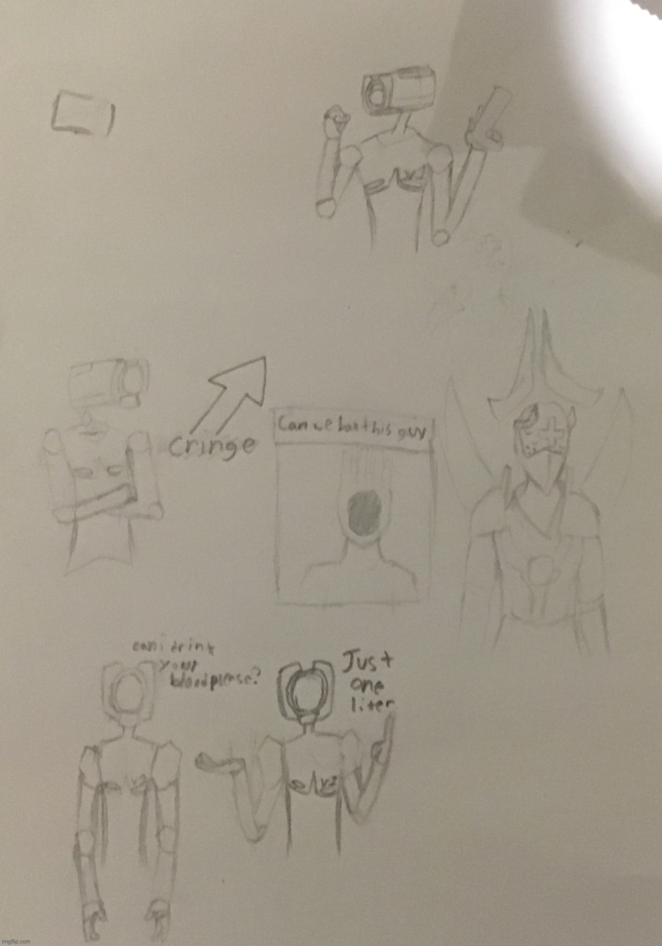 more ultrakill doodles | made w/ Imgflip meme maker