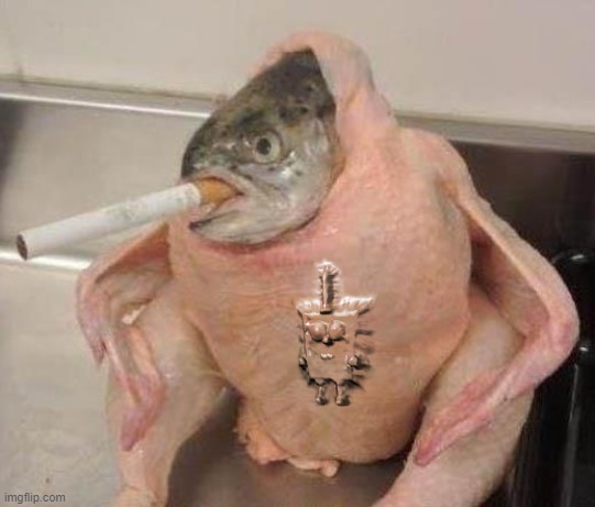 Bad ass fish | image tagged in bad ass fish | made w/ Imgflip meme maker