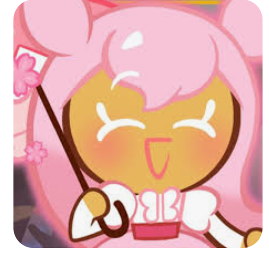 High Quality Cherry Blossom Cookie's PFP Blank Meme Template