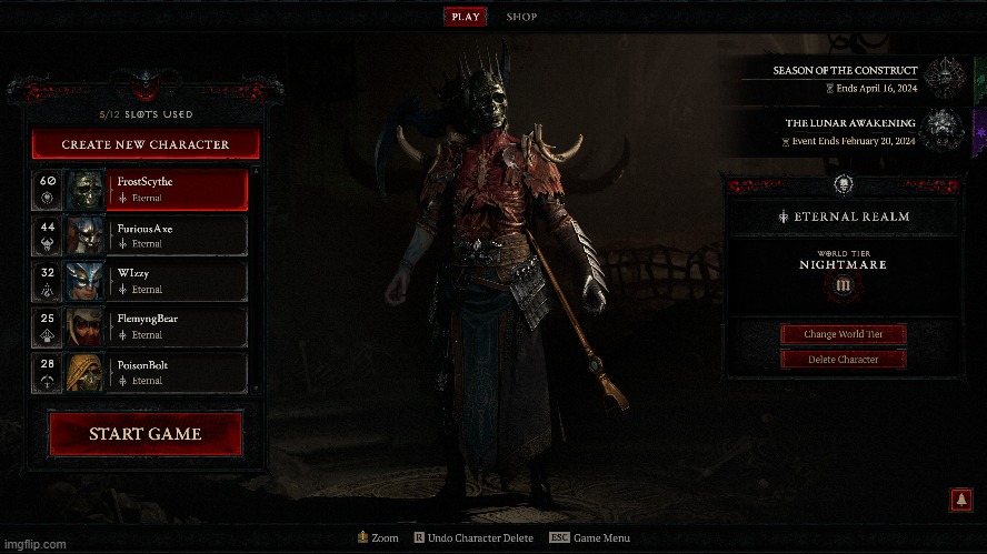 chat ratet meinen diablo 4 necro 1-10 | made w/ Imgflip meme maker