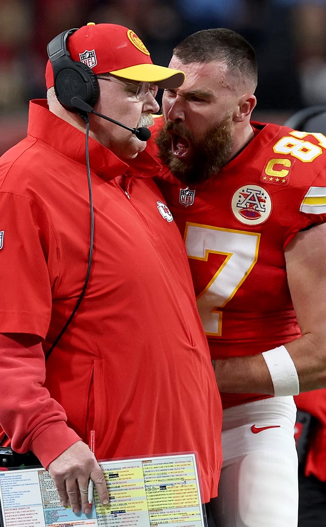 Travis Kelce and Andy Reid Blank Meme Template