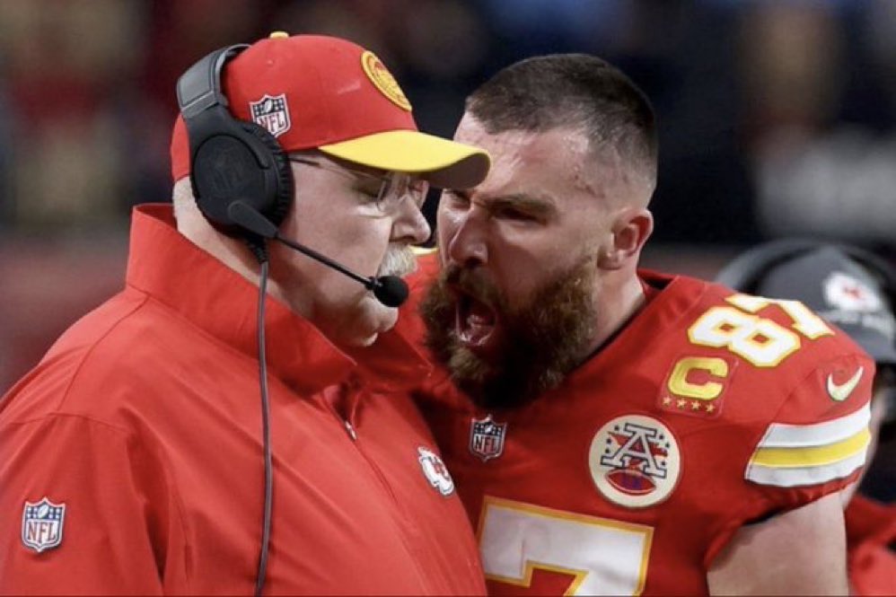 Travis Kelce Yell Blank Meme Template