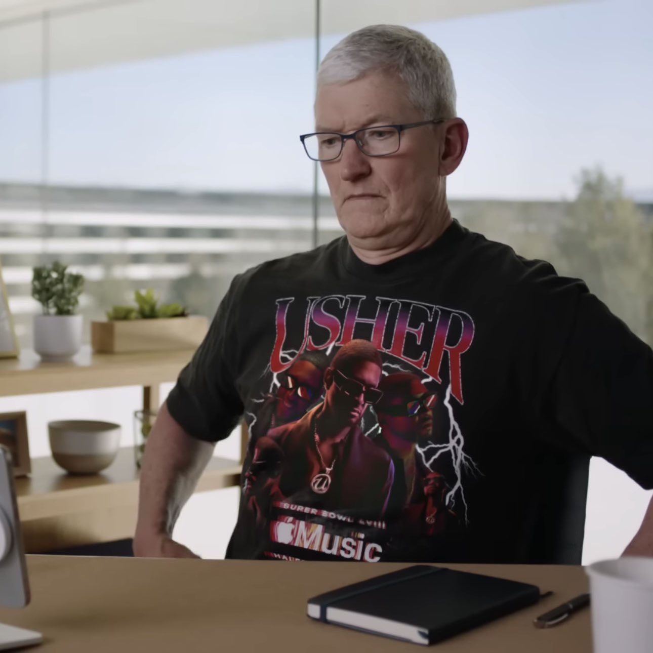 disappointed tim cook Blank Meme Template