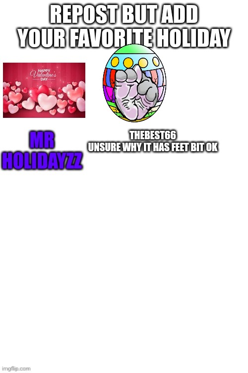 THEBEST66
UNSURE WHY IT HAS FEET BIT OK | made w/ Imgflip meme maker