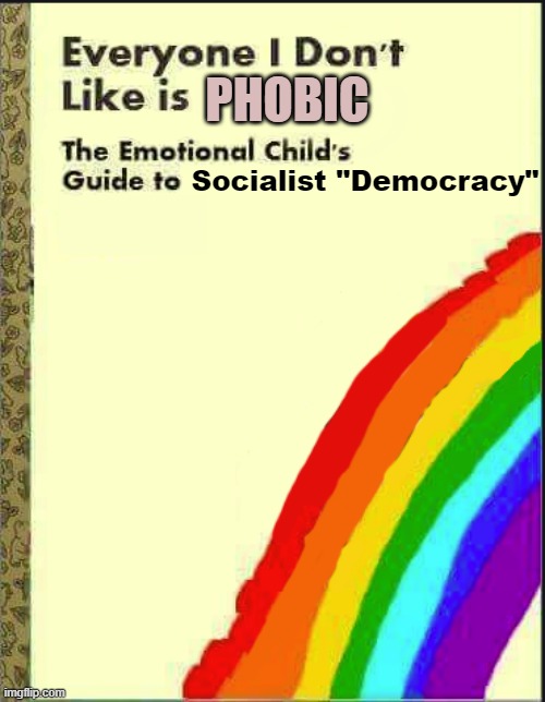 Fear FEAR itself | PHOBIC; Socialist "Democracy" | image tagged in everyone i don't like blank book,islamophobia,anti-islamophobia,transphobic,nevertrump,fear | made w/ Imgflip meme maker