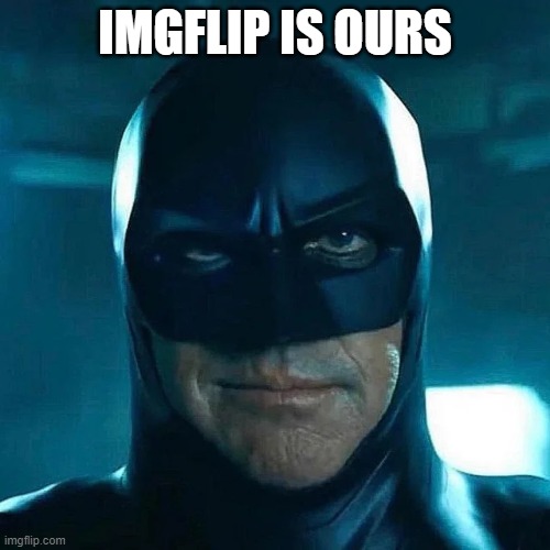 man | IMGFLIP IS OURS | image tagged in man | made w/ Imgflip meme maker