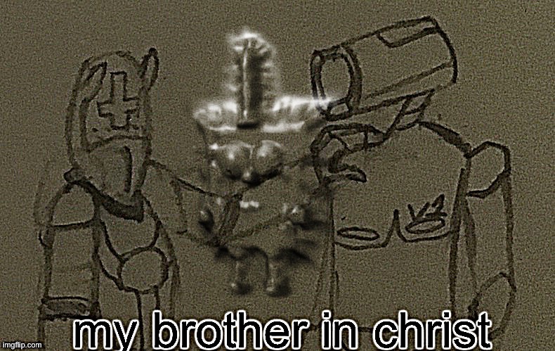 Spergbob | image tagged in my brother in christ ultrakill sharpened | made w/ Imgflip meme maker