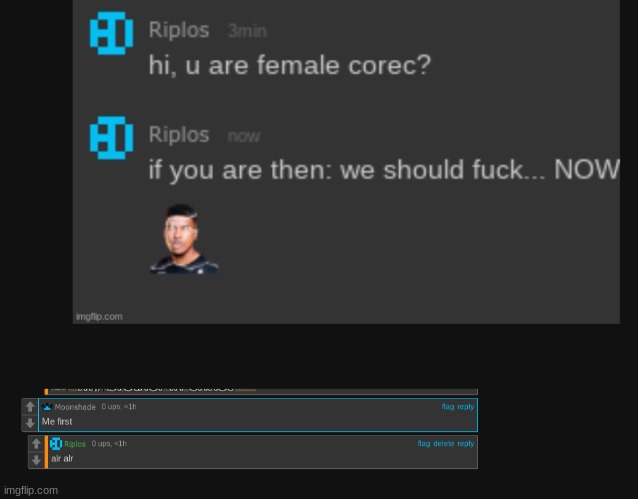 mm comment of the day | made w/ Imgflip meme maker