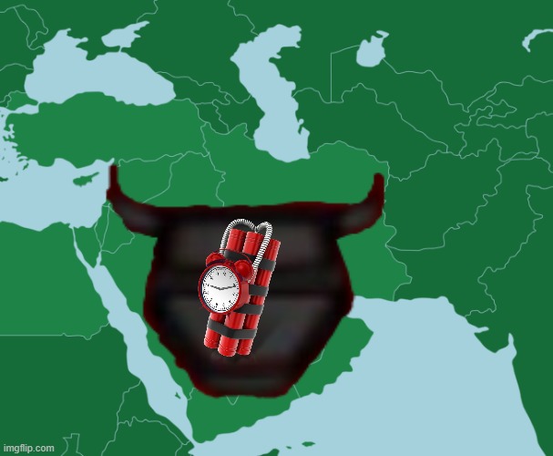 Middle East Map | image tagged in middle east map | made w/ Imgflip meme maker