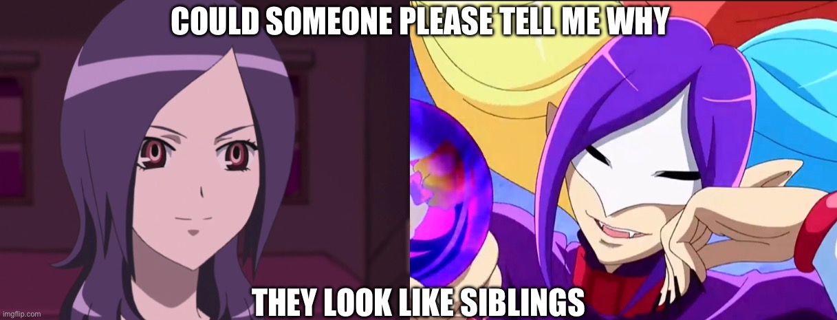 They do though | COULD SOMEONE PLEASE TELL ME WHY; THEY LOOK LIKE SIBLINGS | image tagged in precure,smile precure,fresh precure | made w/ Imgflip meme maker