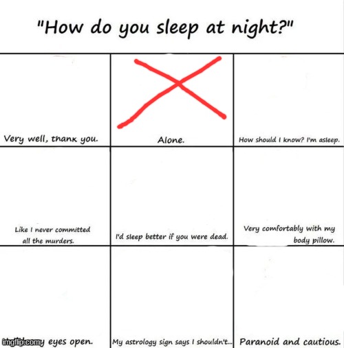 How do you sleep at night? | image tagged in how do you sleep at night | made w/ Imgflip meme maker