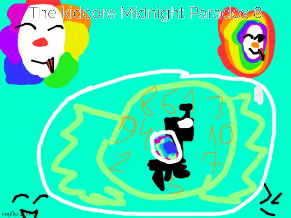 Here's Midnight | The kidcore Midnight Paradox 8 | image tagged in midnight | made w/ Imgflip meme maker