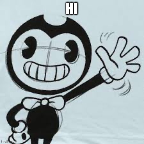 Bendy wave | HI | image tagged in bendy wave | made w/ Imgflip meme maker