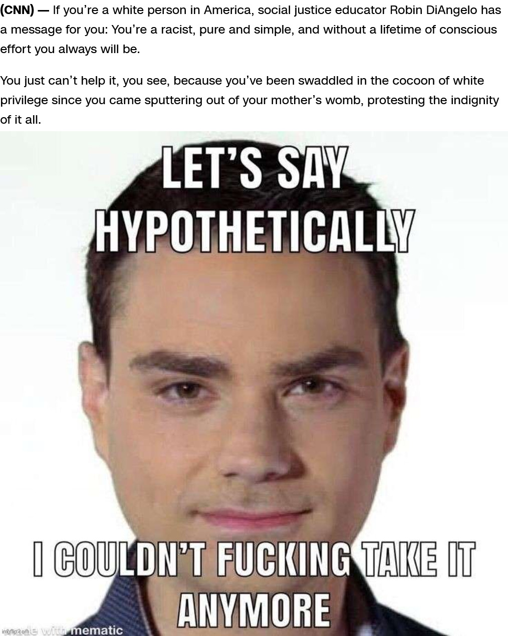image tagged in i couldn't fucking take it anymore | made w/ Imgflip meme maker