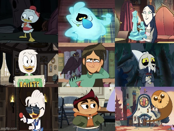 Pick 1 Disney TVA Character from each row you wish they found love | image tagged in love,disney,ducktales,the owl house,the ghost and molly mcgee | made w/ Imgflip meme maker