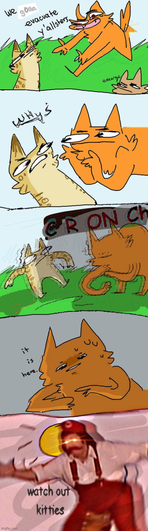 Meme comic | image tagged in warrior cats,comic | made w/ Imgflip meme maker