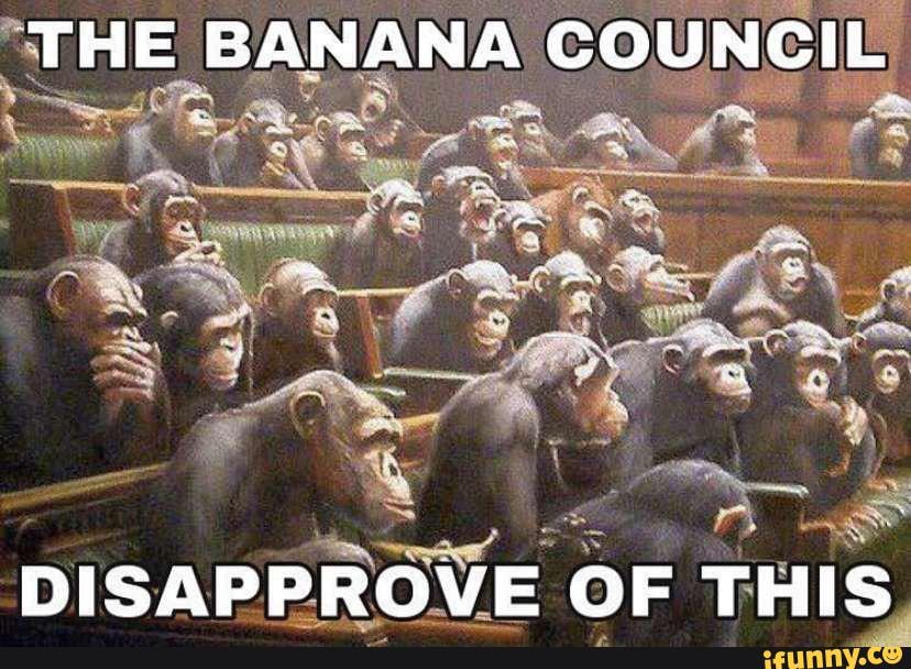 The Banana Council Blank Meme Template