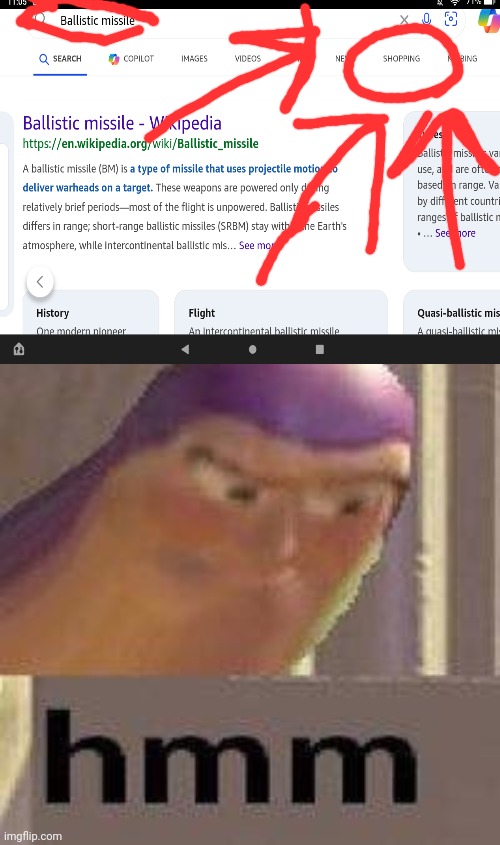 Don't ask why I searched this | image tagged in buzz lightyear hmm | made w/ Imgflip meme maker
