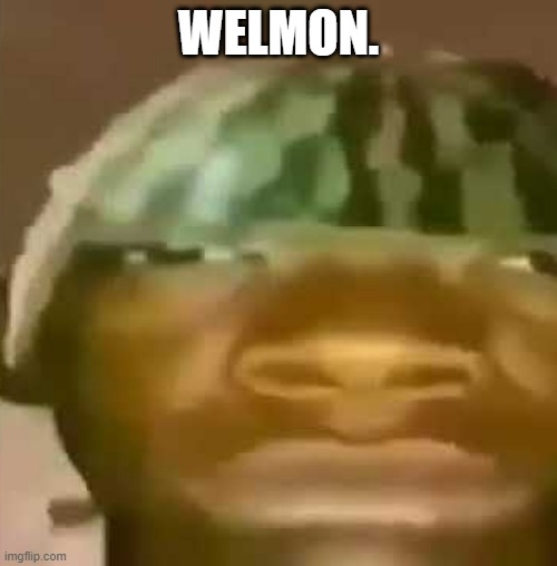 Ultimate shitpost (Welmon) | WELMON. | image tagged in welmon | made w/ Imgflip meme maker