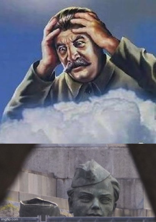 image tagged in worrying stalin | made w/ Imgflip meme maker