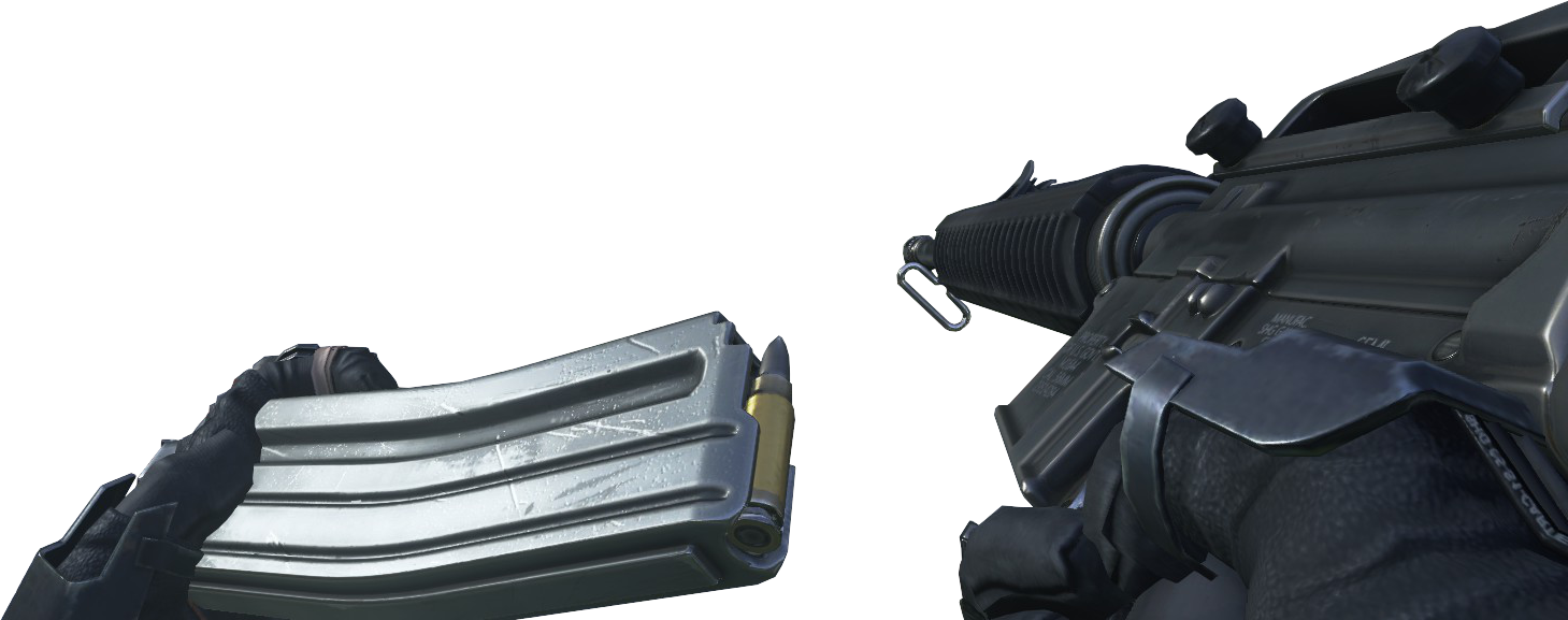 Colt M16A3 Reloading Blank Meme Template