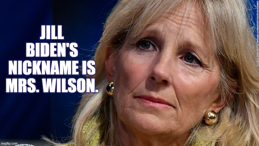 What Do You Khow... | JILL BIDEN'S NICKNAME IS MRS. WILSON. | image tagged in memes,jill biden,mrs,wilson,they re the same thing,opinions | made w/ Imgflip meme maker