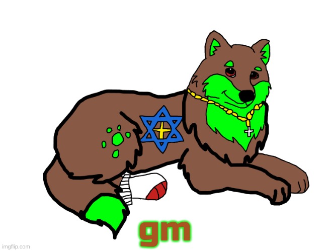 Farkas | gm | image tagged in farkas | made w/ Imgflip meme maker