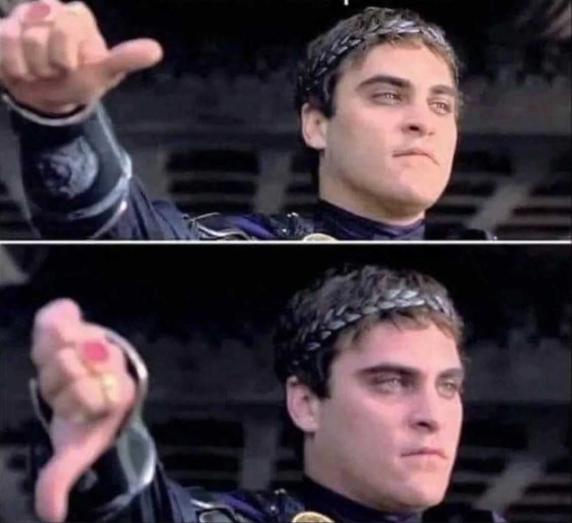 High Quality Commodus Blank Meme Template