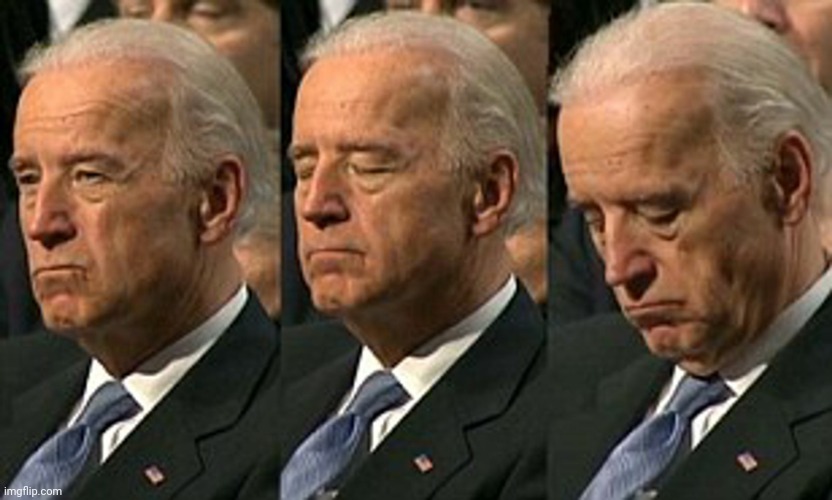 Joe Biden sleeping | image tagged in joe biden sleeping | made w/ Imgflip meme maker