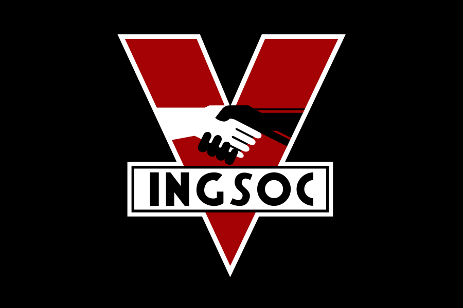 Flag of INGSOC (2nd/Original ver.) Blank Meme Template