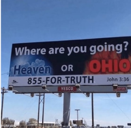 Heaven or OHIO? | image tagged in heaven or ohio | made w/ Imgflip meme maker