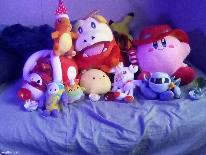 Plushie collection :D | made w/ Imgflip meme maker
