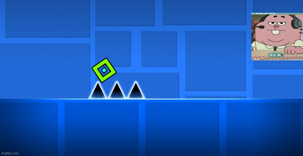 Geometry Dash Spike | image tagged in geometry dash spike | made w/ Imgflip meme maker