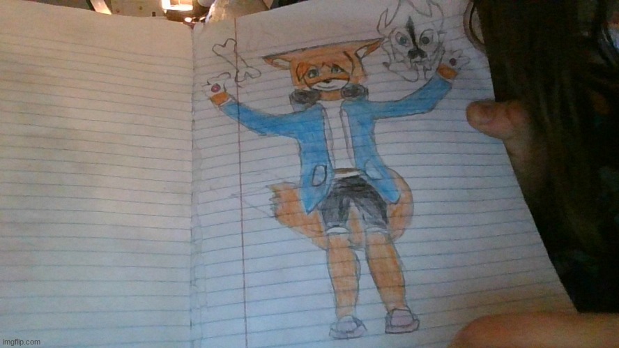 my first fursona as classic sans | image tagged in my first fursona as classic sans | made w/ Imgflip meme maker